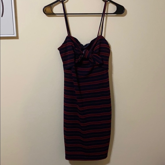 Lush Dresses & Skirts - LUSH || Striped Bodycon Dress